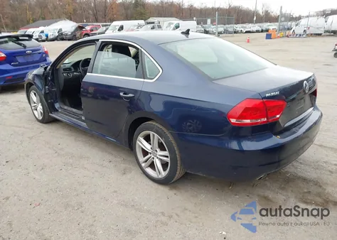 2014 Volkswagen Passat 2.0L Tdi Se из США, поврежденный, VIN 1VWBN7A36EC080984